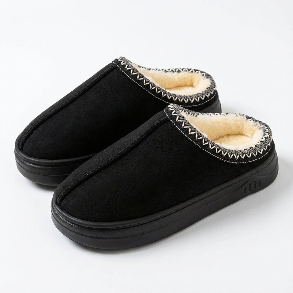 Aron - Chaussons en peluche pour femmes