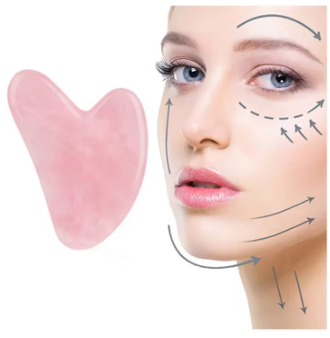 ARON - Pierre naturelle GuaSha pour soins de la peau