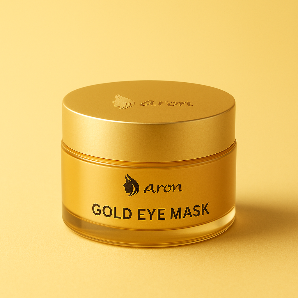 ARON Gold Eye Mask — Éclat et regard reposé
